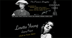 Desktop Screenshot of loretta-young.com